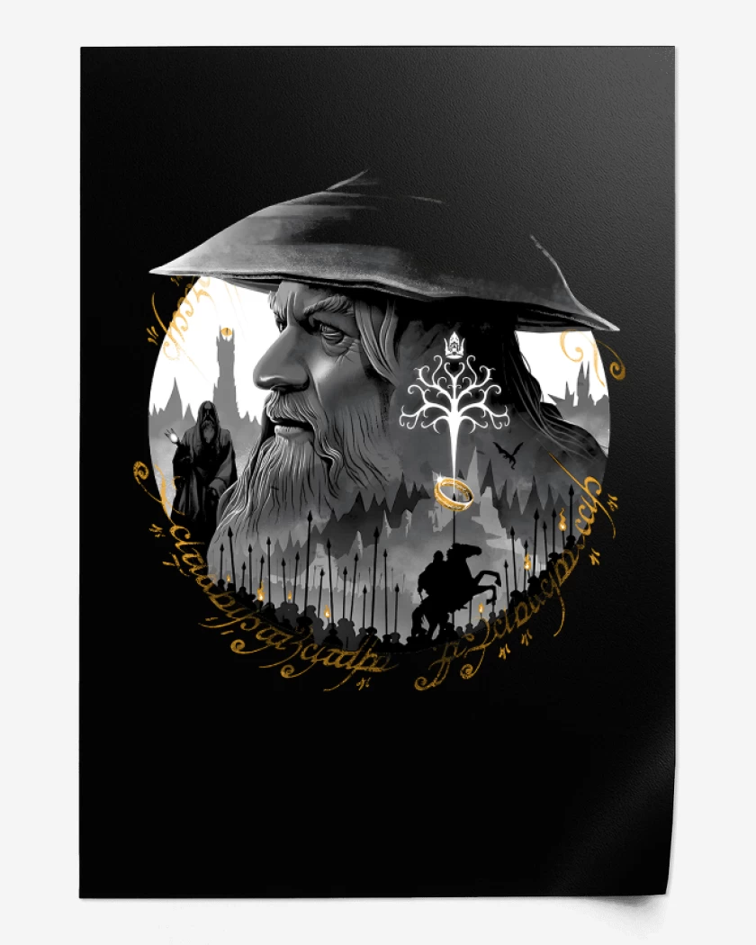 Print Gandalf el gris