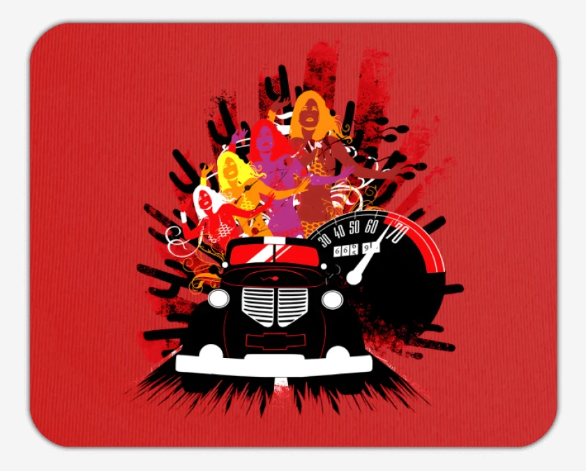 Mousepad Go with the flow