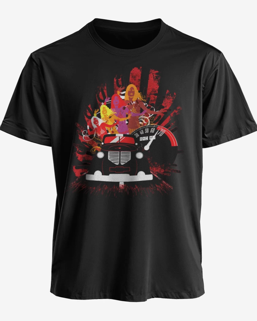 Polera premium Negro de Go with the flow