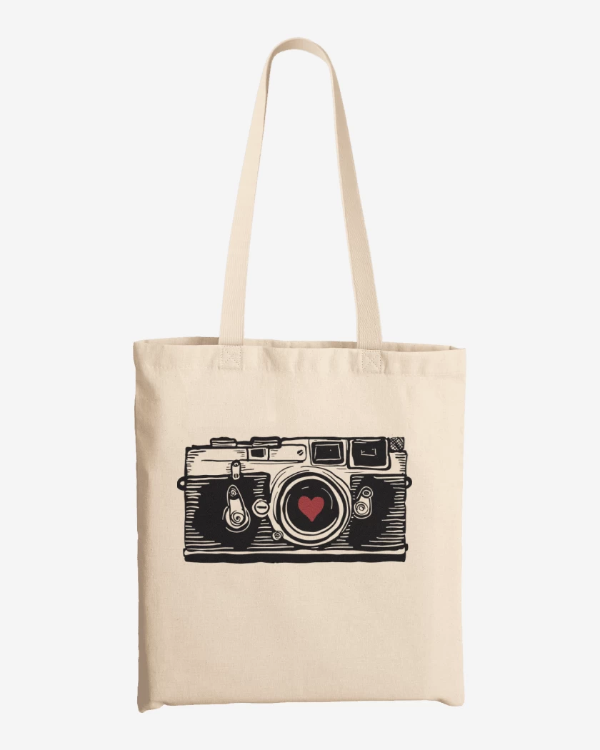 Totebag Love Camera
