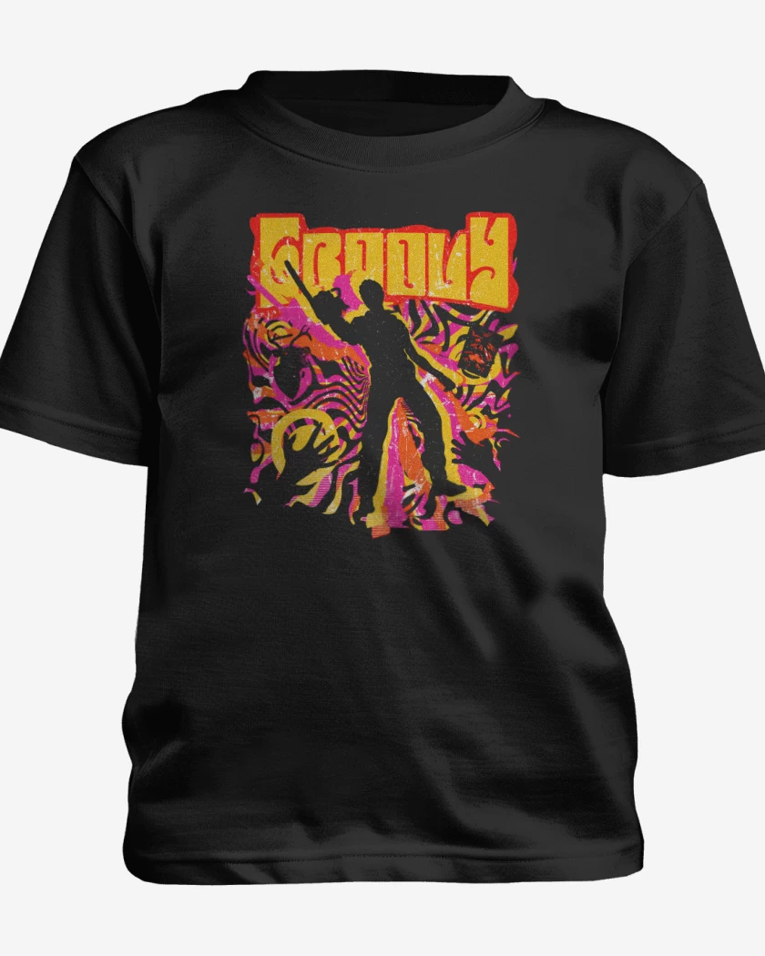 Polera de niño Negro de Groovy 2