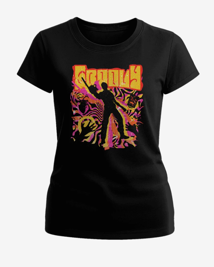 Polera de Mujer Negro de Groovy 2