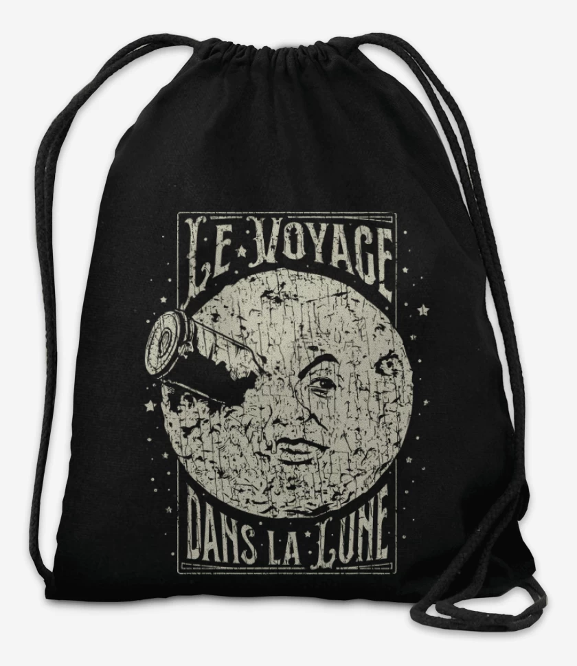 Mochila Negro de Le voyage dans la lune