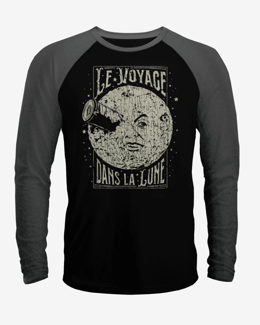 Polera Raglan Le voyage dans la lune