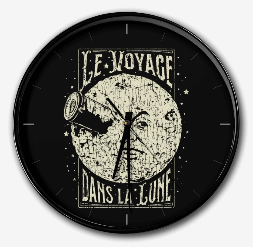 Reloj Negro de Le voyage dans la lune