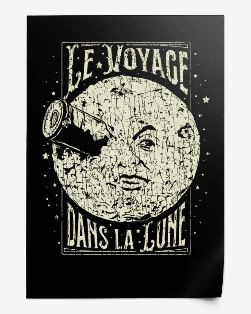 Print Le voyage dans la lune