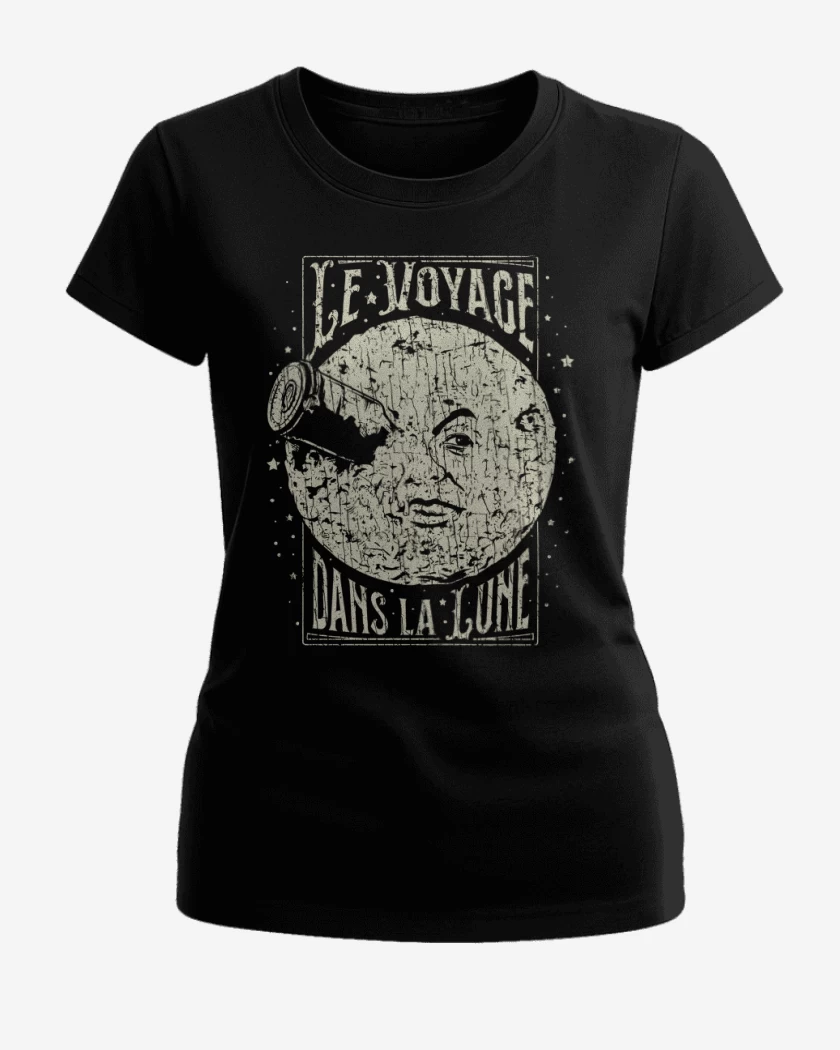 Polera de Mujer Negro de Le voyage dans la lune