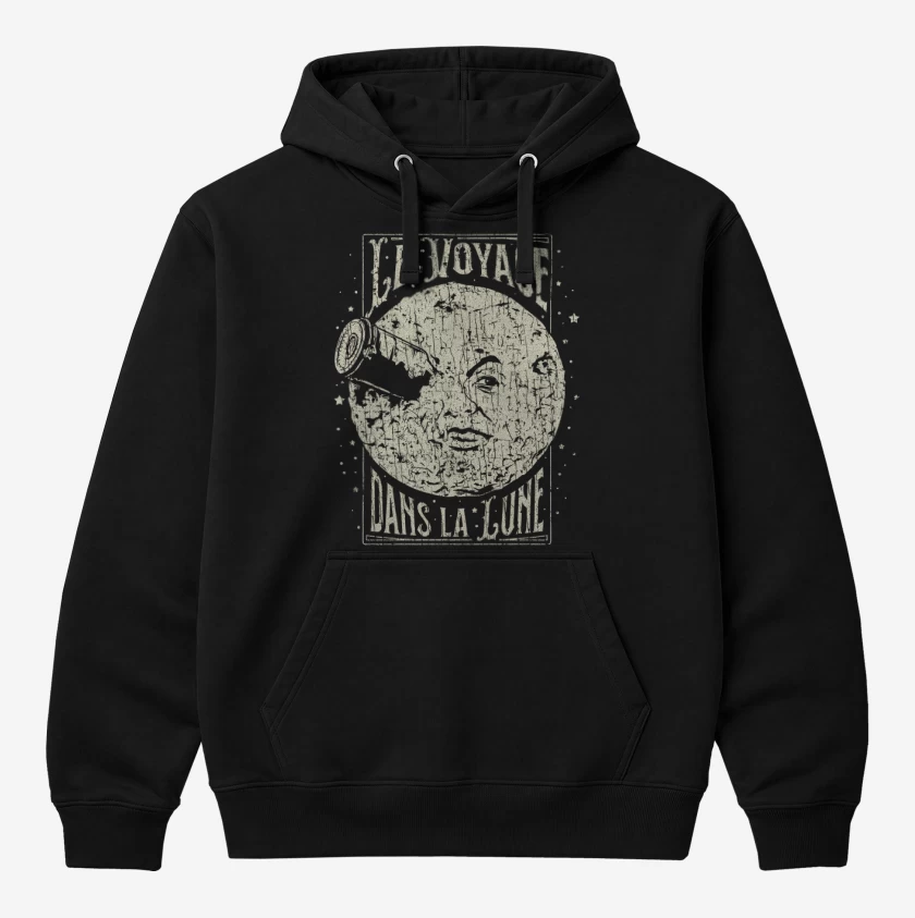 Polerón Canguro Negro de Le voyage dans la lune