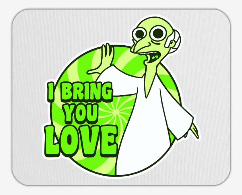 Mousepad Les traigo paz