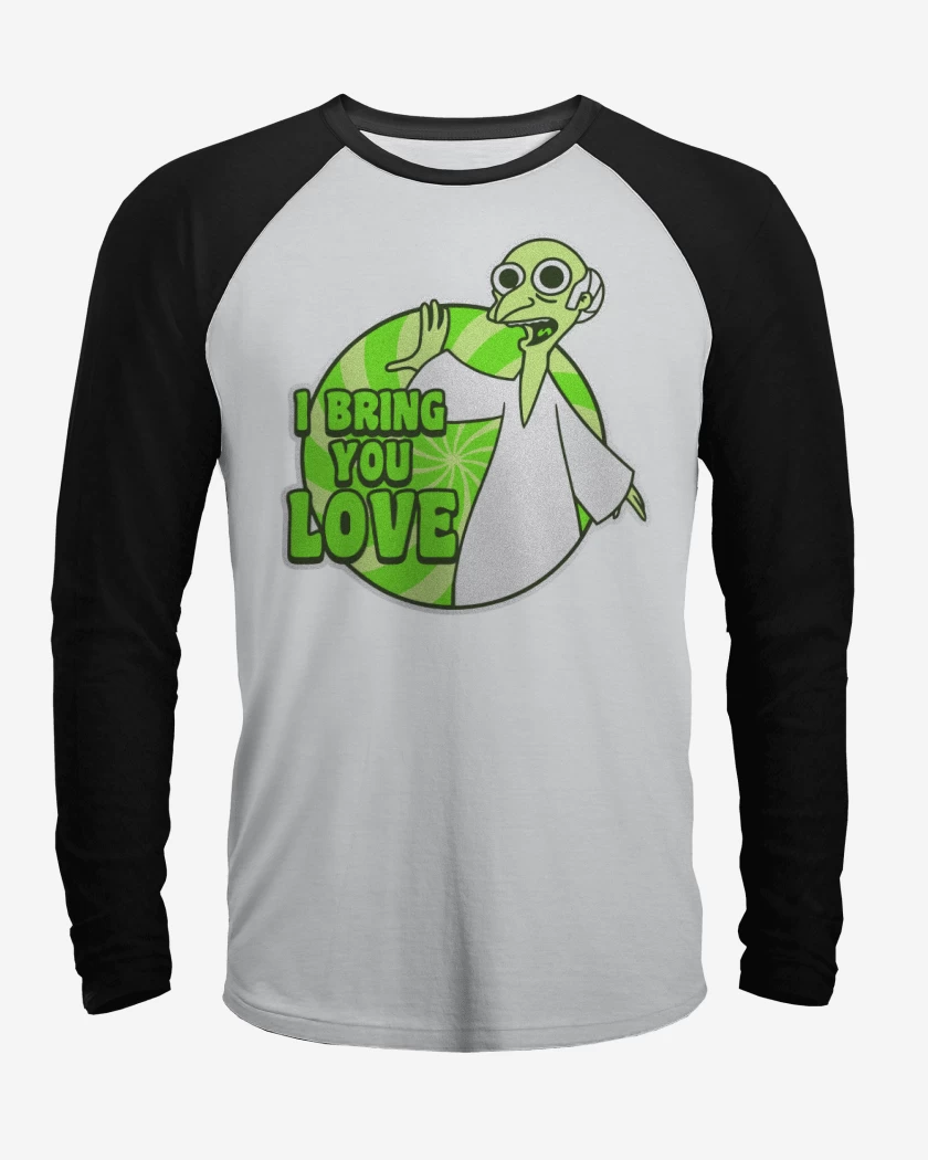 Polera Raglan Les traigo paz
