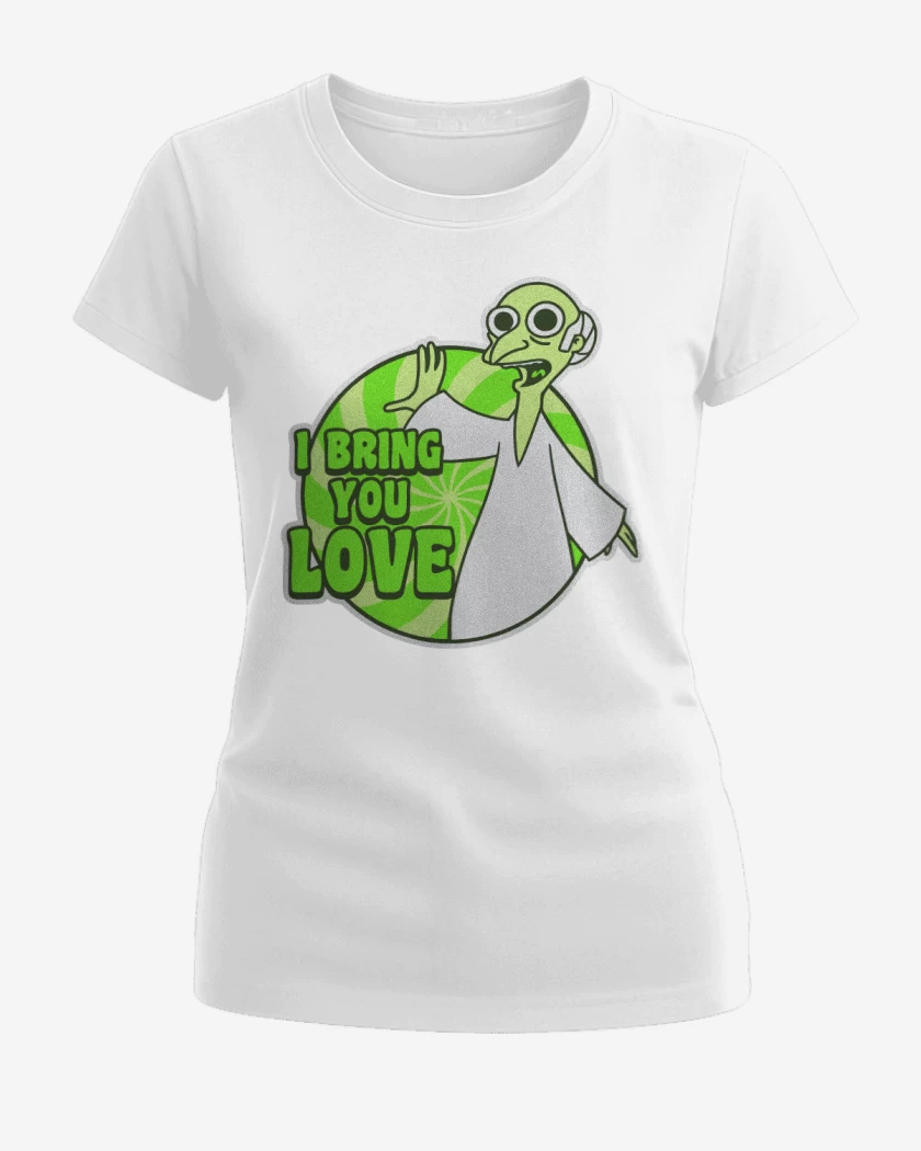 Polera de Mujer Blanco de Les traigo paz