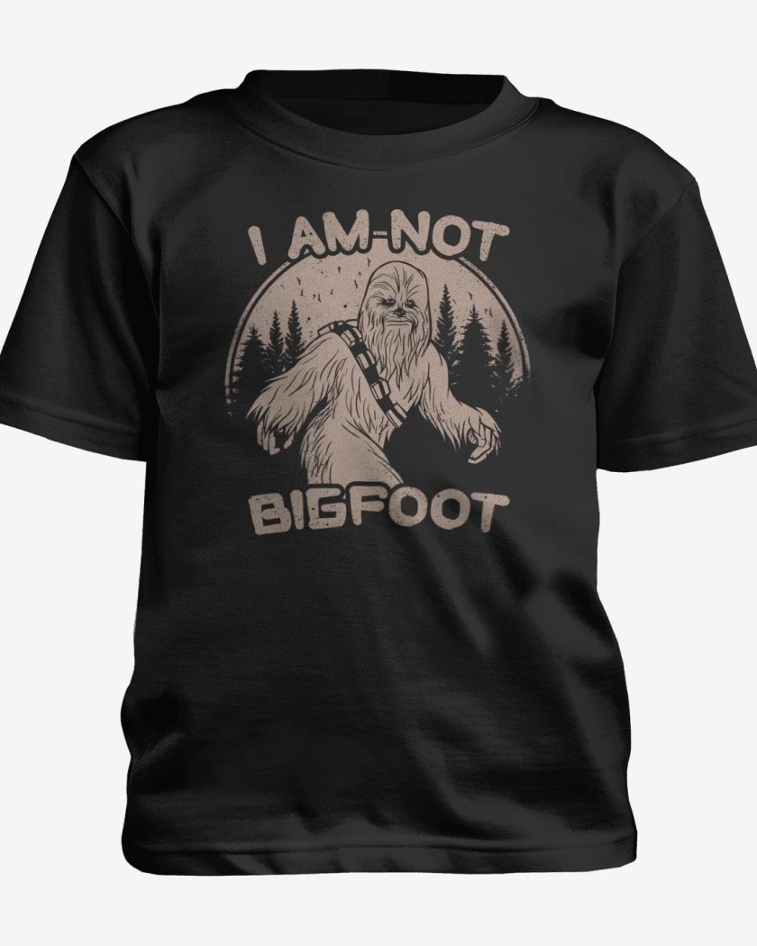 Polera de niño Negro de No soy Bigfoot