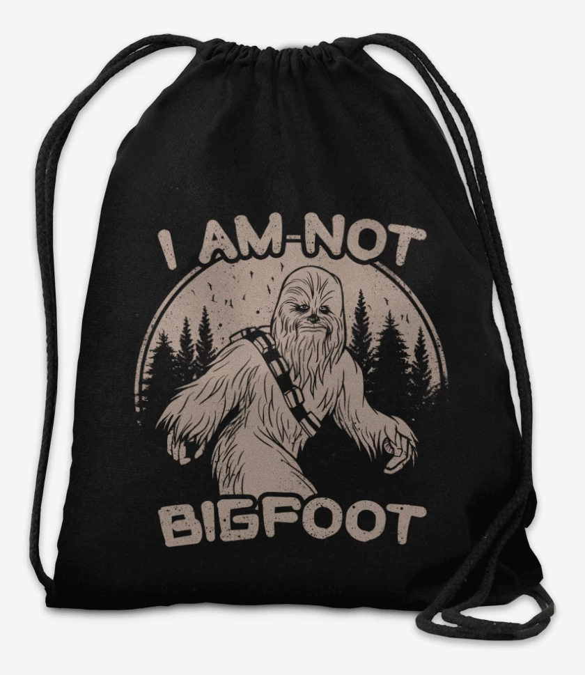 Mochila Negro de No soy Bigfoot