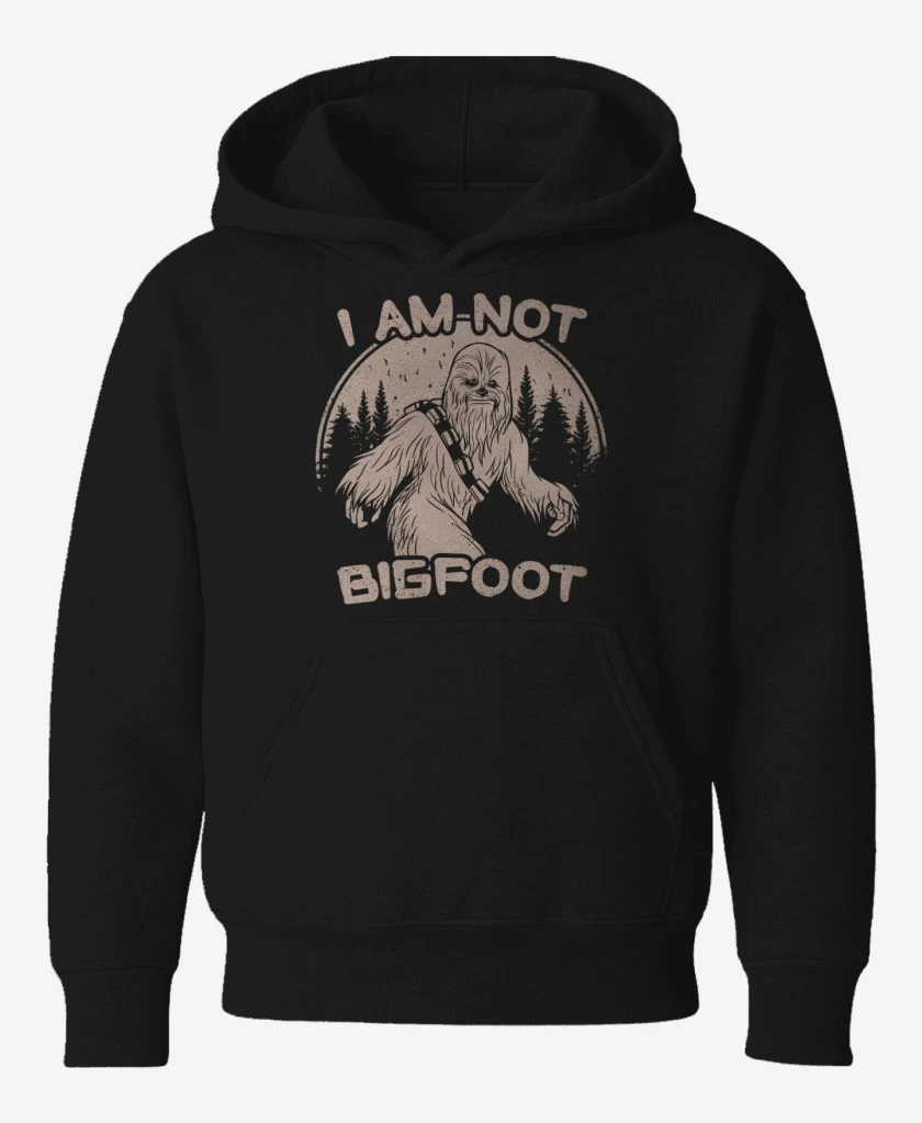 Poleron de niño Negro de No soy Bigfoot