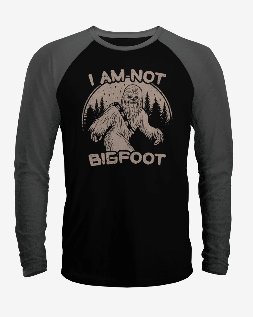 Polera Raglan No soy Bigfoot