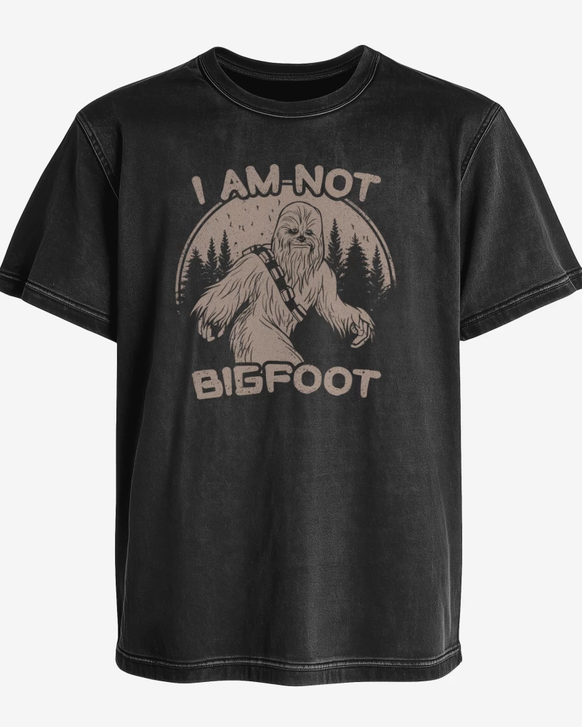 Polera desgastada No soy Bigfoot