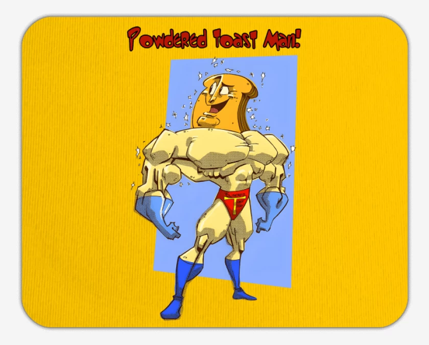 Mousepad Powdered Toast Man