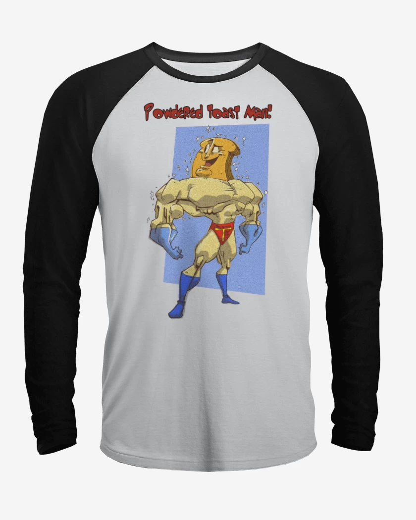 Polera Raglan Powdered Toast Man