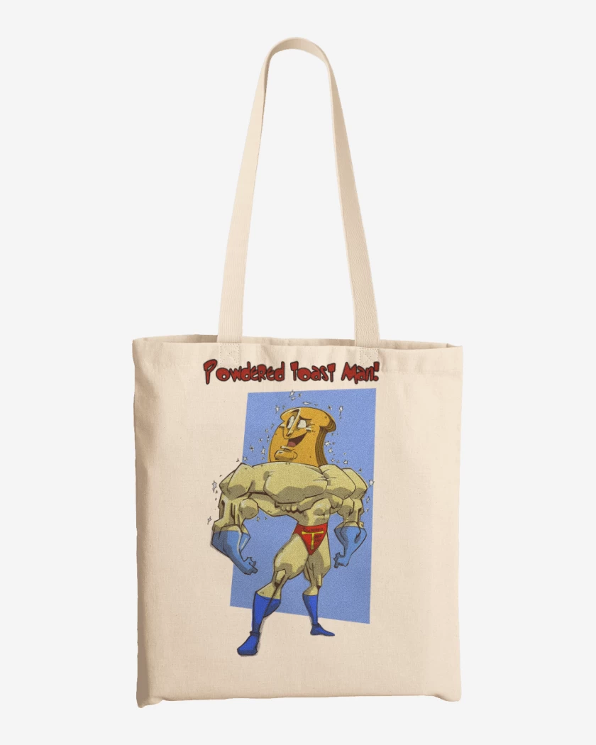 Totebag Powdered Toast Man