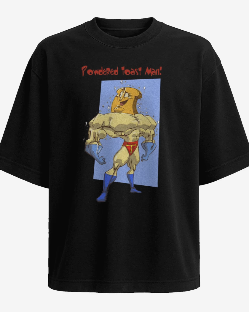 Polera Oversize Powdered Toast Man