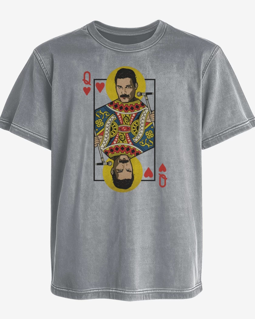 Polera desgastada QueenA