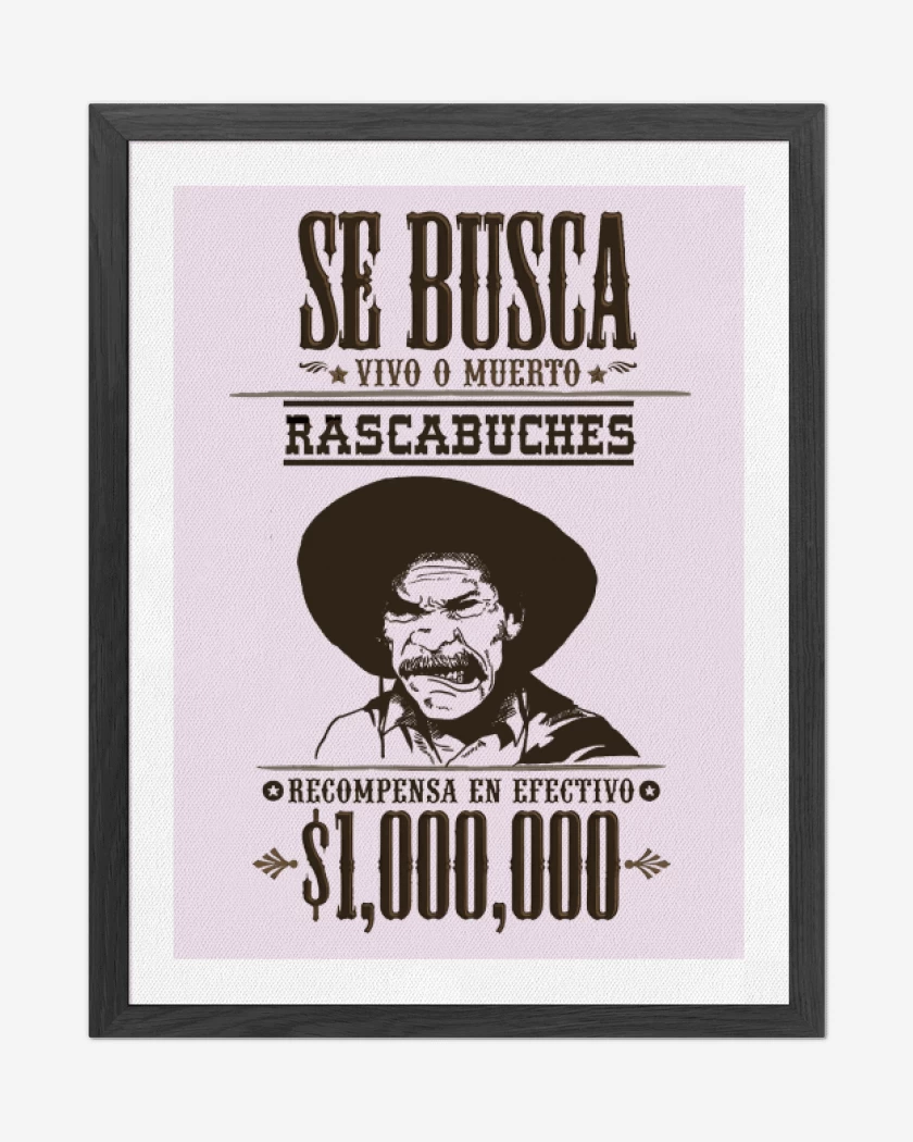 Cuadro decorativo Rascabuches
