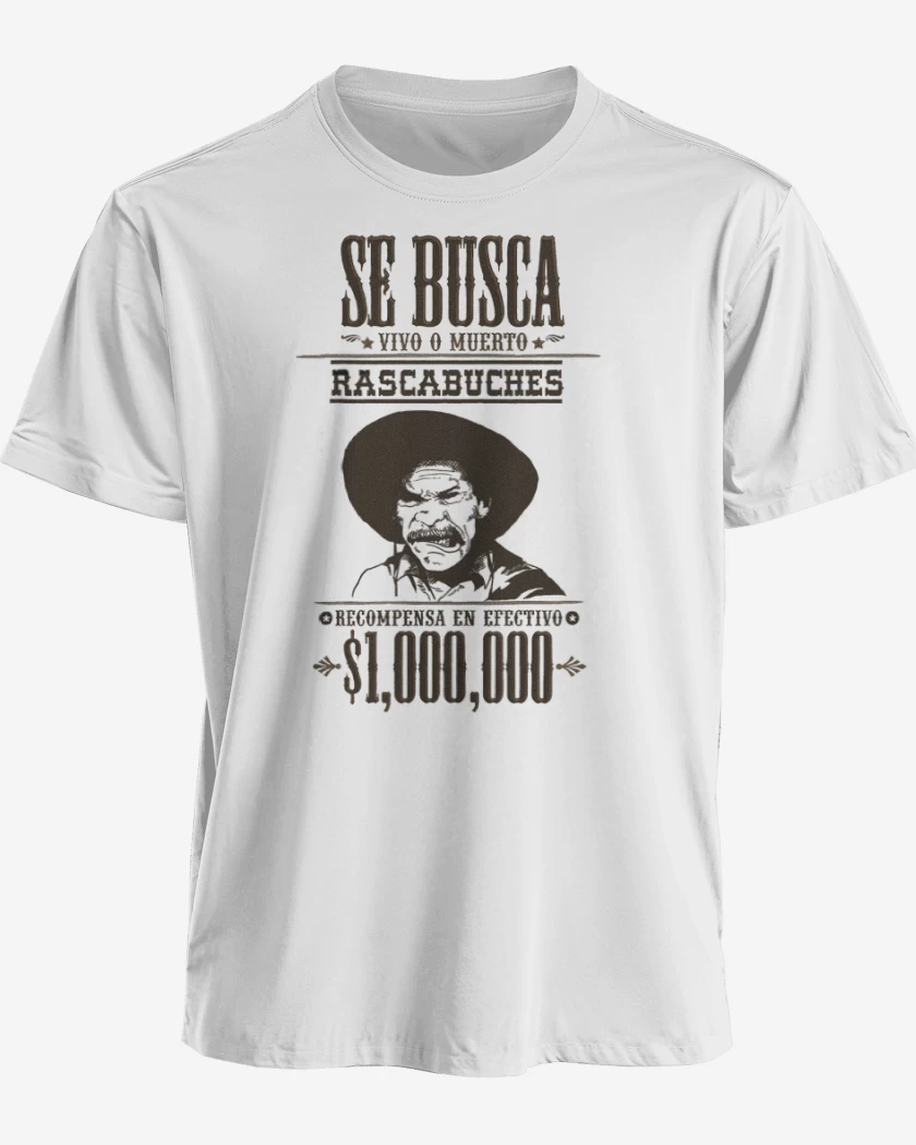 Polera premium Blanco de Rascabuches