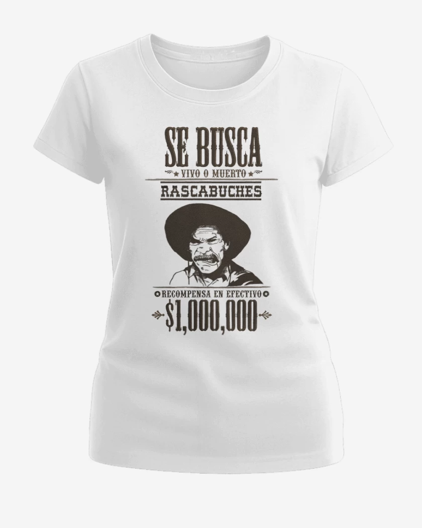Polera de Mujer Blanco de Rascabuches