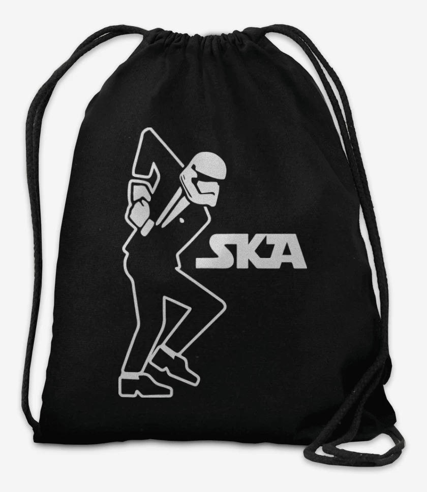 Mochila Negro de Ska