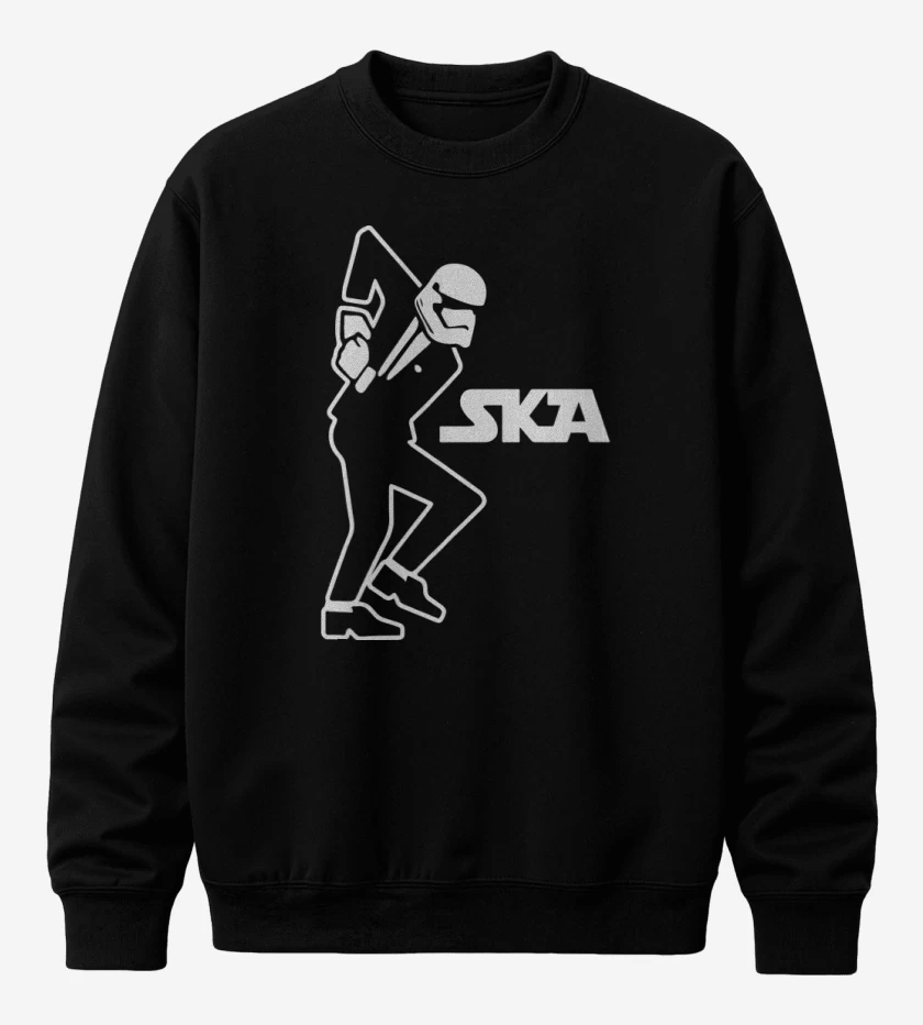 Poleron polo Negro de Ska