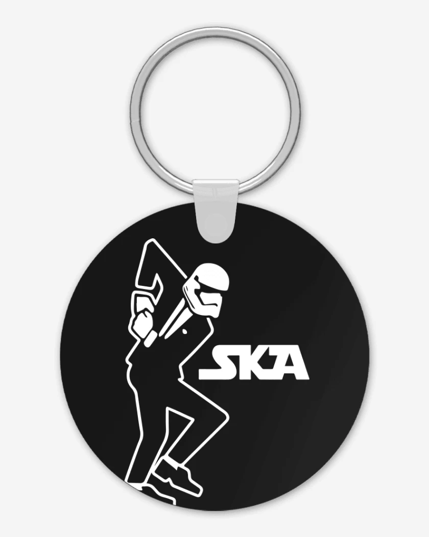 Llavero Negro de Ska