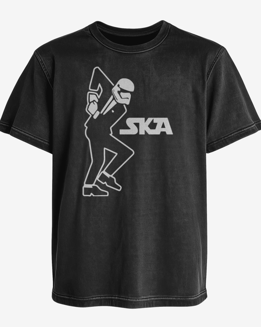 Polera desgastada Ska