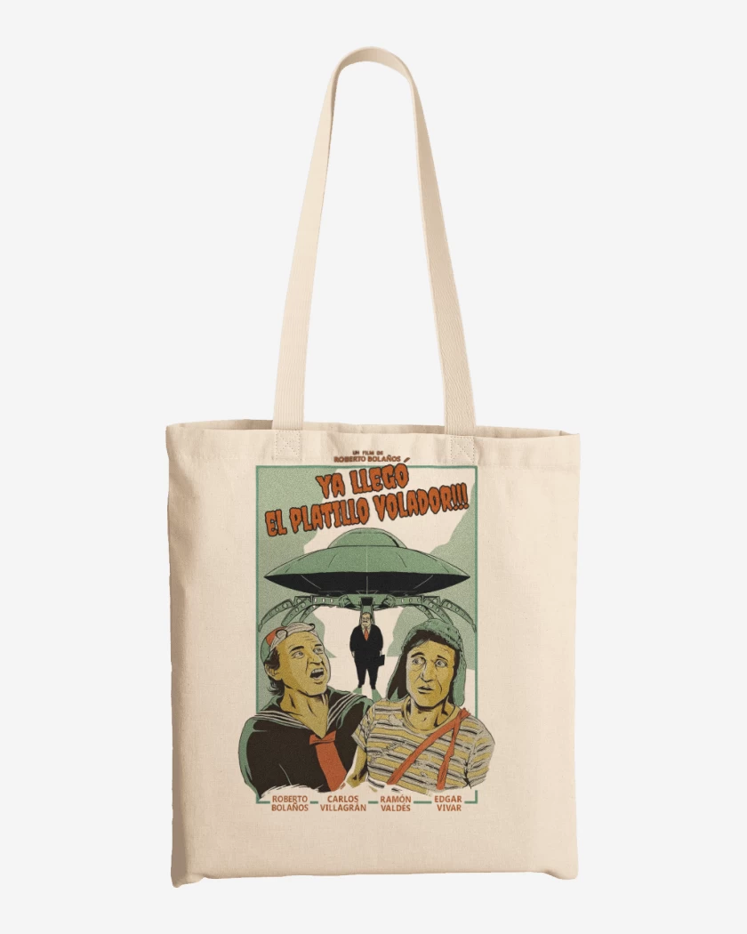 Totebag Ya llegó el platillo volador