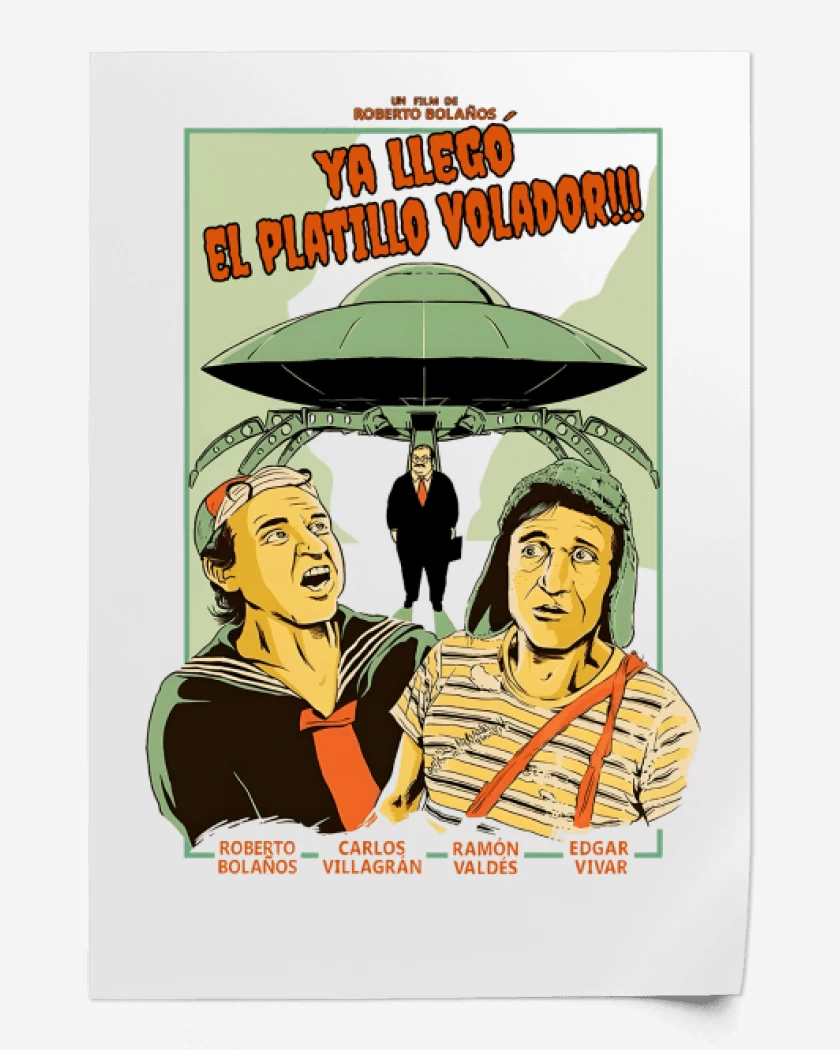 Print Ya llegó el platillo volador