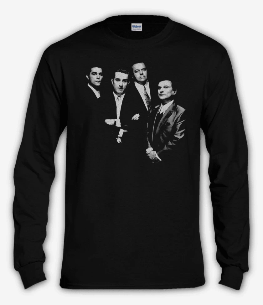 Polera manga larga Negro de Buenos Muchachos