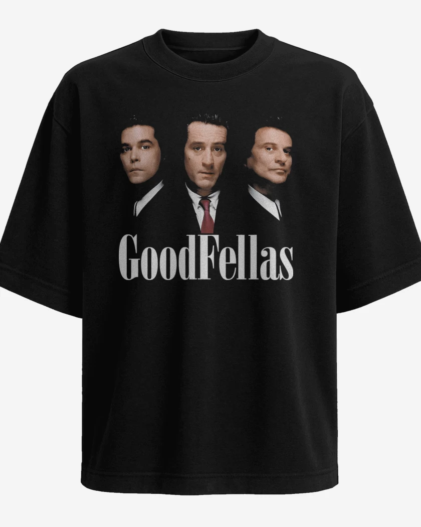 Polera Oversize Negro de GoodFellas