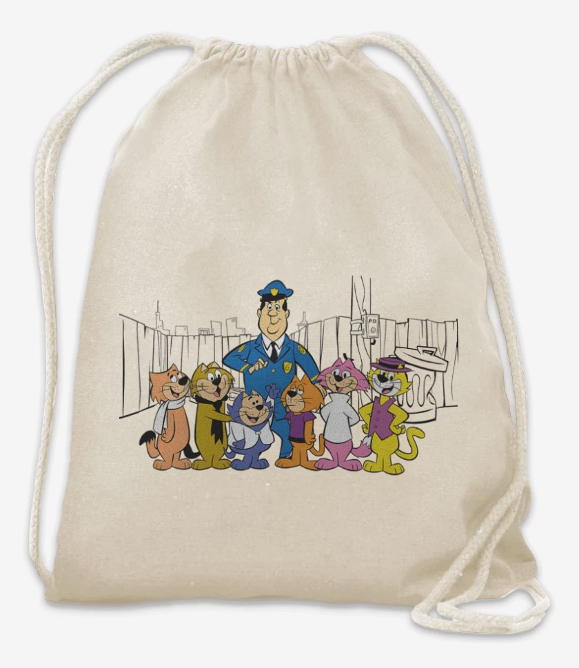 Mochila Blanco de Don Gato y su Pandilla