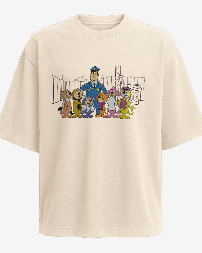 Polera Oversize Don Gato y su Pandilla