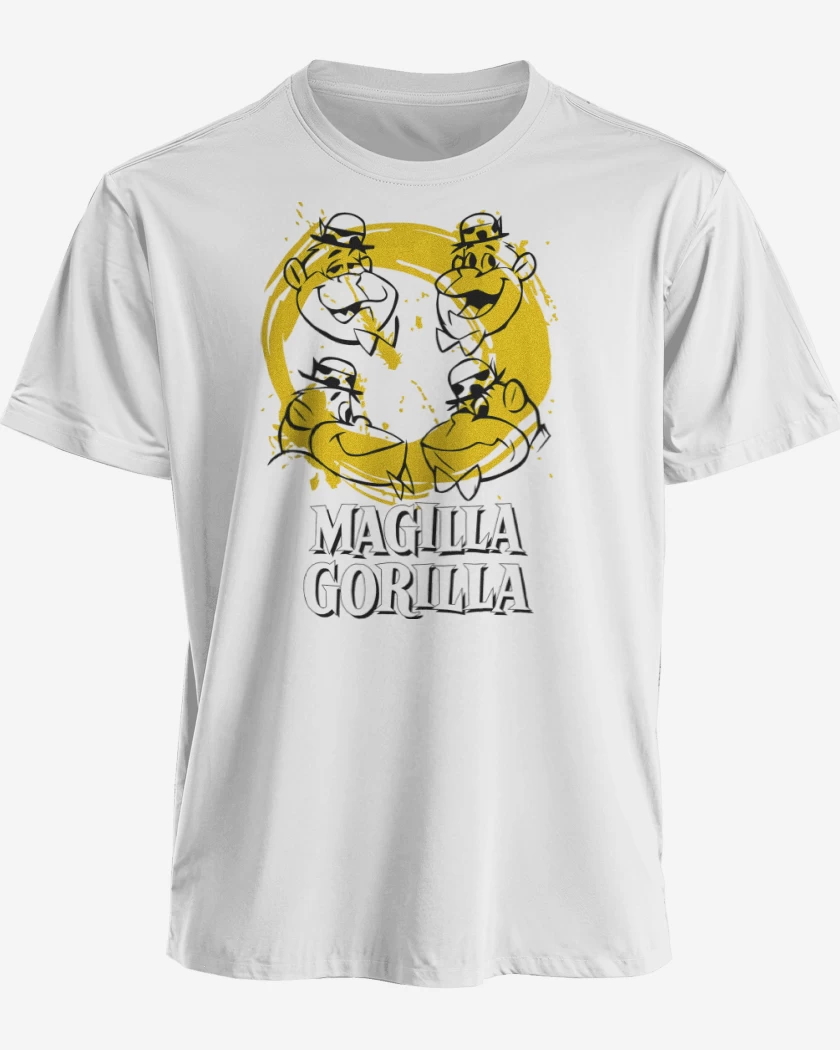 Polera premium Blanco de Magilla Gorilla