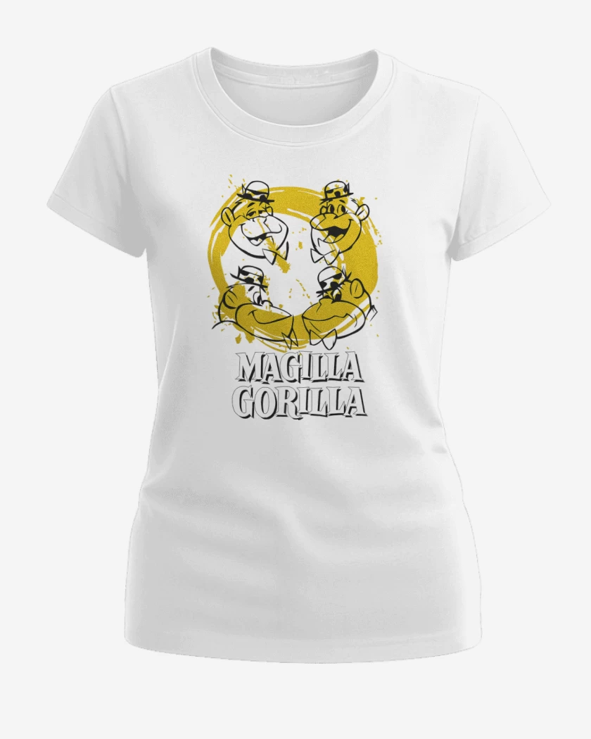 Polera de Mujer Blanco de Magilla Gorilla