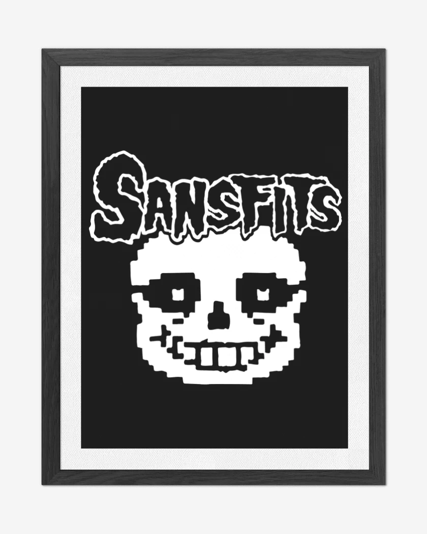 Cuadro decorativo Negro de Sansfits