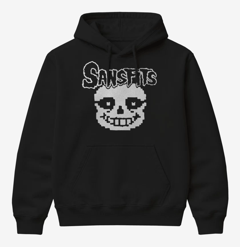 Poleron Canguro básico Negro de Sansfits