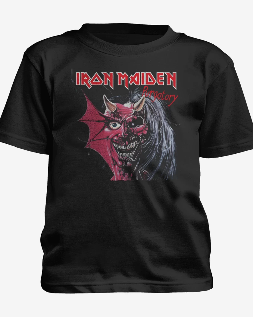 Polera de niño Negro de Purgatory