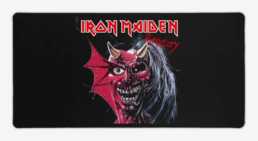 Mouse pad Gamer Negro de Purgatory