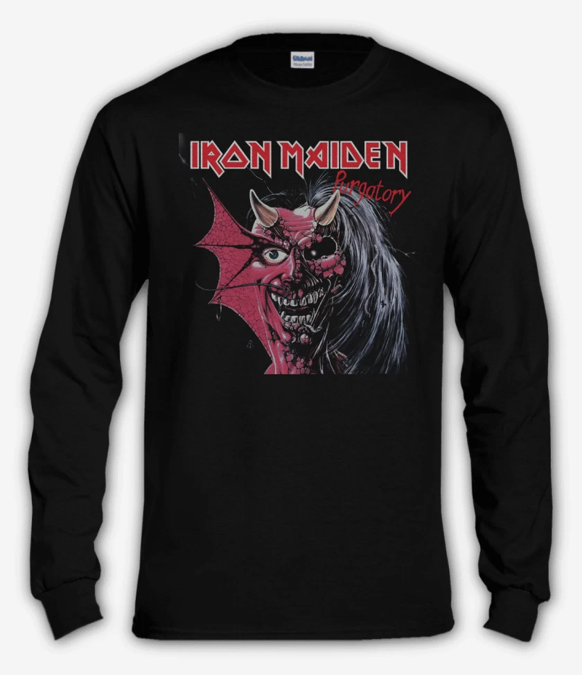 Polera manga larga Negro de Purgatory