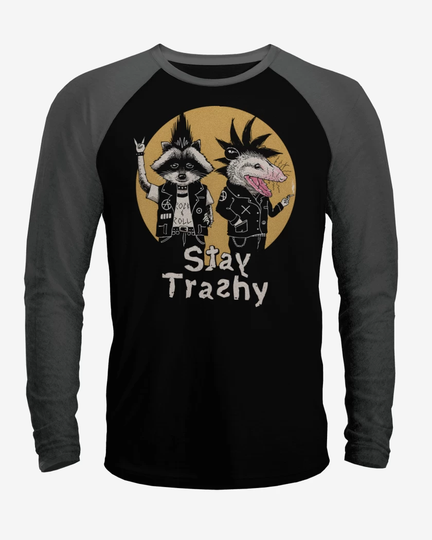 Polera Raglan Stay Trashy