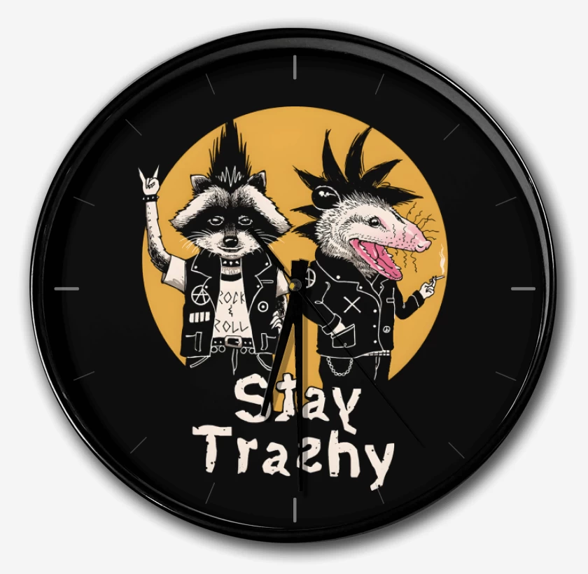 Reloj Negro de Stay Trashy
