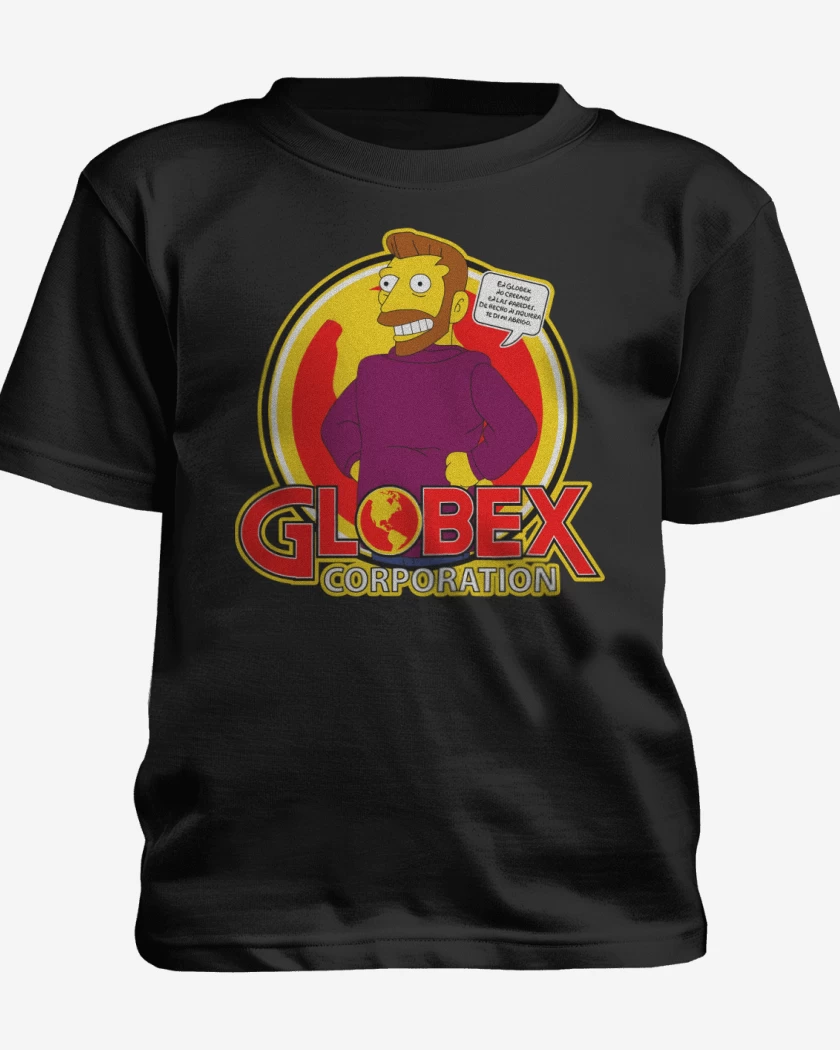 Polera de niño Negro de Globex Corporation