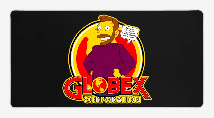 Mouse pad Gamer Negro de Globex Corporation