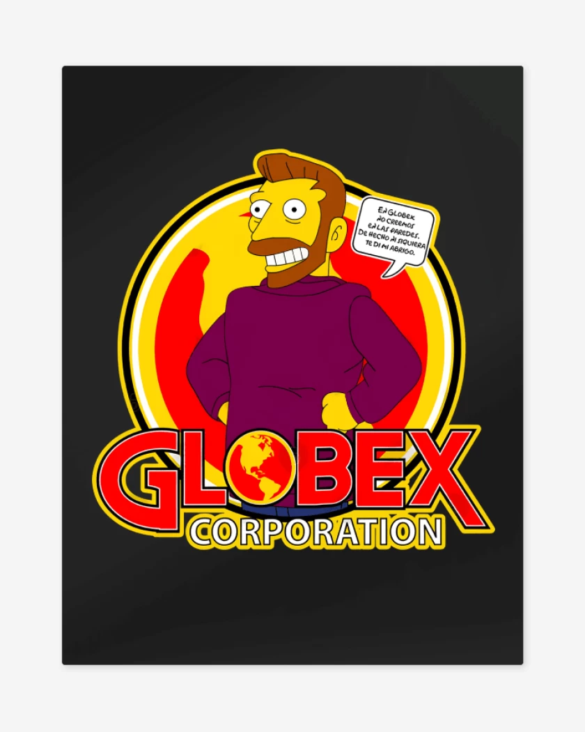 Print metalico Negro de Globex Corporation